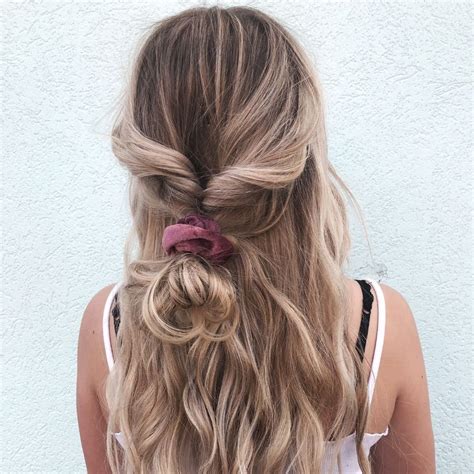 9 Scrunchie Hair styles for long & short Hair - Avvni The Store