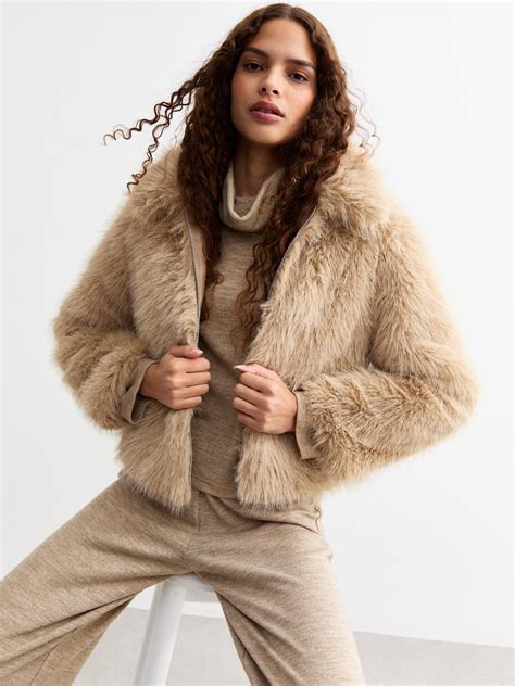 Womens Faux Fur Coats - Very