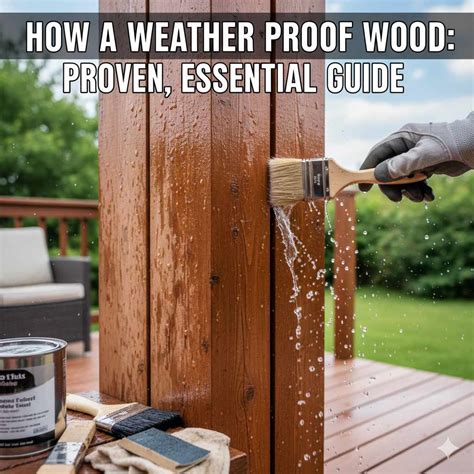 How to Weather Proof Wood: Proven, Essential Guide