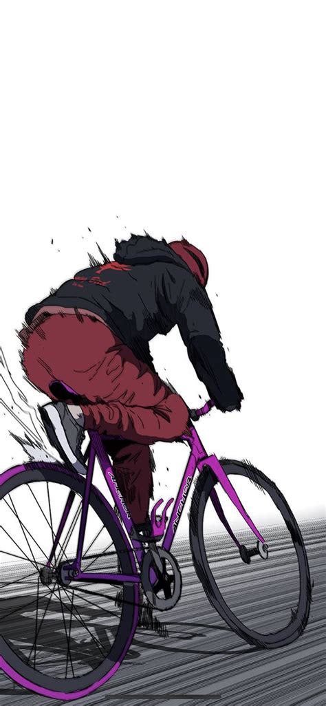 #Vinny #Windbreakerwebtoon | Bike illustration, Bike artwork, Bike art