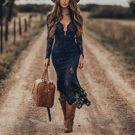 ingshows Vintage Elegant Bohemian Lace Dress 45.29