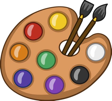 Paint Palette PNG Transparent Images