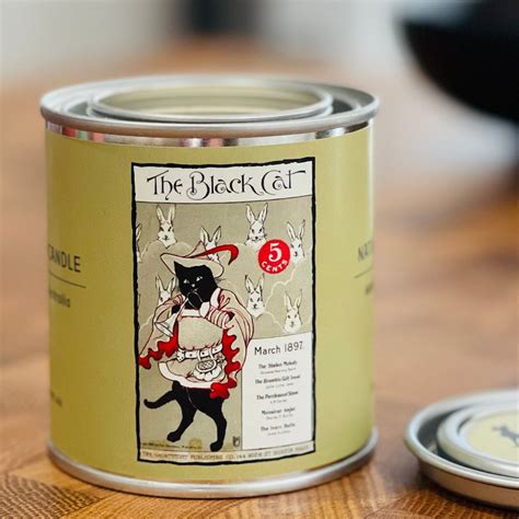 Lime & Basil Blast - The Black Cat - Naked Cat Candles