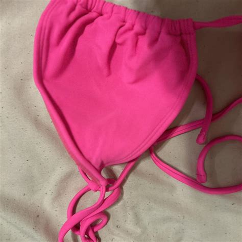 Forever 21 Women's Pink Bikini-and-tankini-tops | Depop