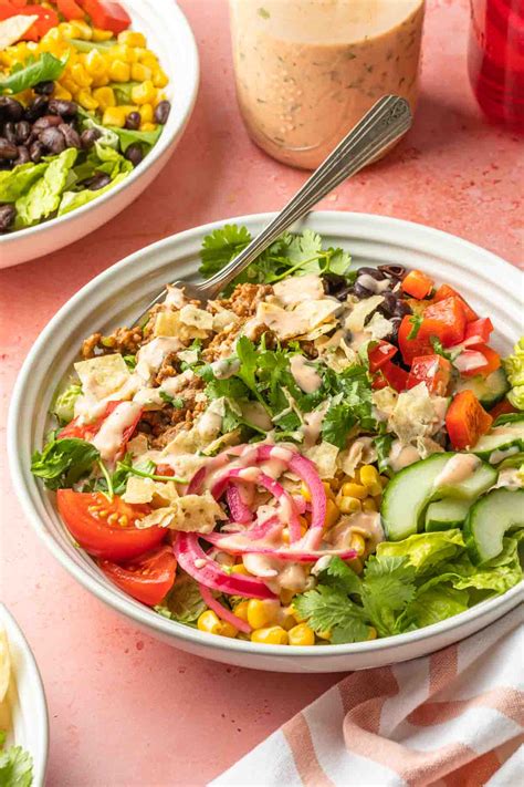 The BEST (easy) Taco Salad Dressing Recipe - Simply Whisked