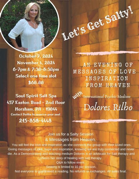 Oct 7 | Medium Dolores Back by Popular demand. | Hatboro, PA Patch