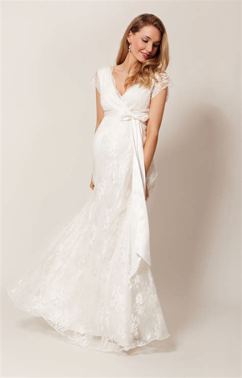 Eden Maternity Wedding Gown Long (Ivory Dream) - Maternity Wedding Dresses, Evening Wear and ...