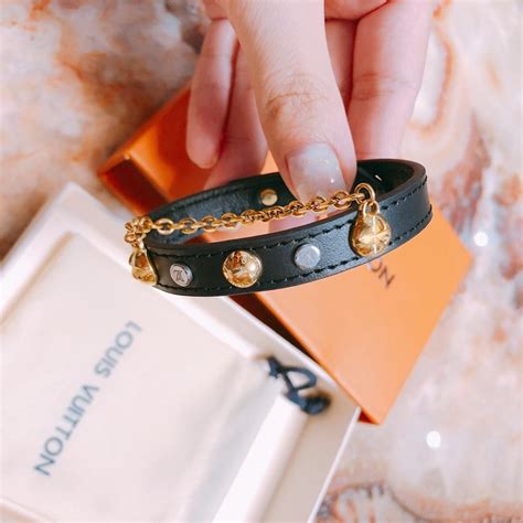 Womens Lv Leather Bracelet For Sale | semashow.com