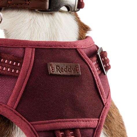 Reddy Burgundy Canvas Dog Harness | Canadian Tire