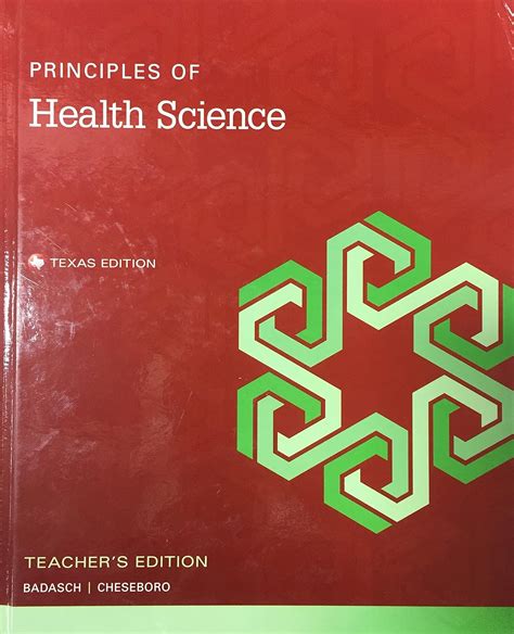 Teacher's Wraparound Edition for Principles of Health Science Student ...