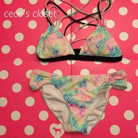 VS Pink *S* swim set S (4-6) New | Mercari