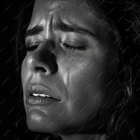 Premium Photo | Distressed Crying Young Woman in Emotional Pain
