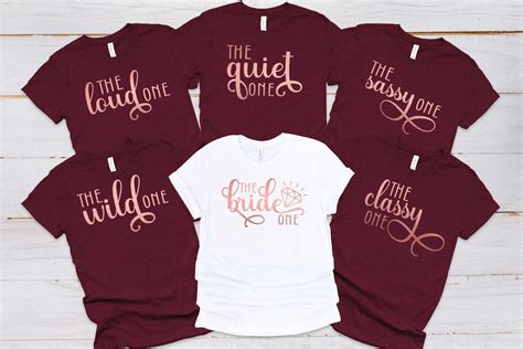 Friends Personality Style Funny Rose Gold Hen Party T-Shirts | Print My ...