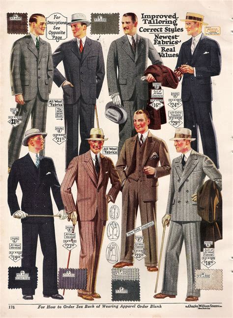1927 mens suits | 1920s mens fashion, 1920s mens clothing, Vintage mens ...