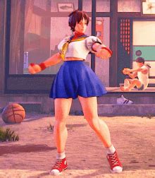 Sakura Kasugano (Pocket Fighter) GIF Animations