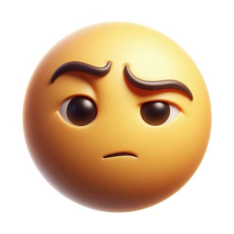 Face With Raised Eyebrow Emoji 53292677 PNG