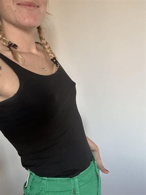 So very visible my tiny pokies : r/braless