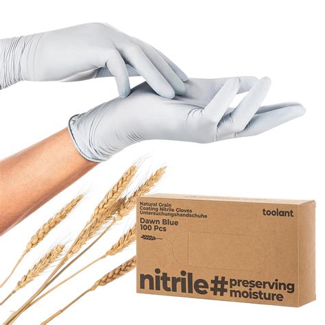 Amazon.com: Disposable Nitrile Exam Gloves, Food Safe Gloves with ...