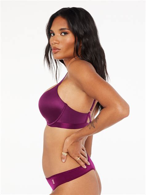 Core Microfiber T-Shirt Bra in Purple | SAVAGE X FENTY Spain