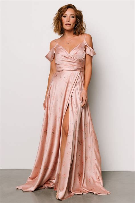 Clairemont Gown | Dusty Blush | Dusty pink dresses, Blush bridesmaid ...