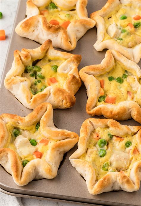 EASY Mini Chicken Pot Pies (Made In A Muffin Tin) - Together as Family