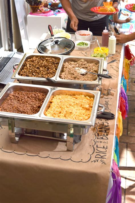 Pin by DenaLynn on Haley grad party | Taco bar party, Taco bar, Salsa bar