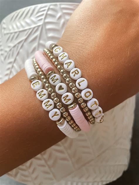 Personalized Mothers Day Bracelets - Etsy