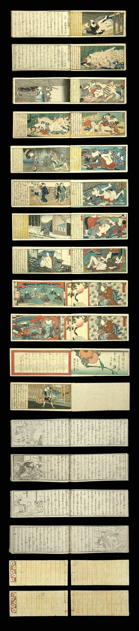 SHUNGA PRINTS. Japanese Erotic Art.