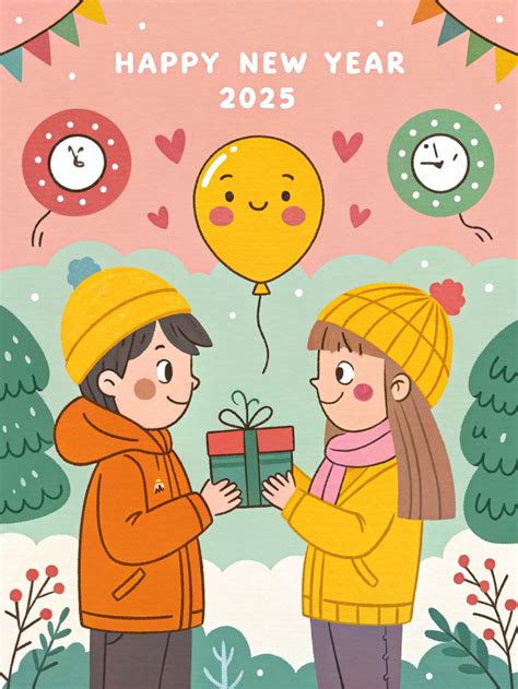 Happy New Year Emojis 2026 🎁🥳 Copy and Paste & Wish🎈 – SymbolsEmojis