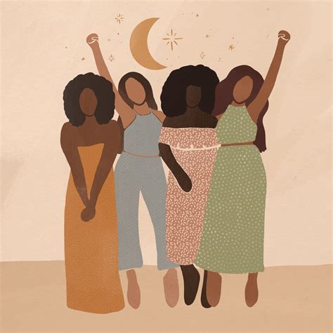 Soul Sisters Diverse Artwork African American Art Black Women Female ...