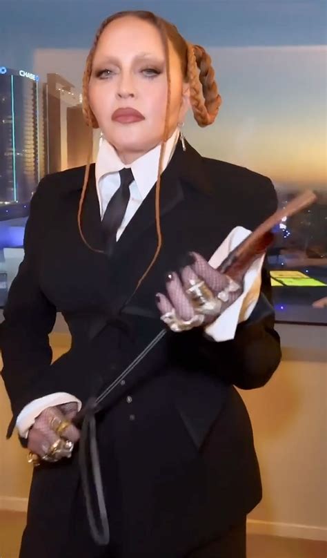 Madonna Shows Off Her NSFW Accessories from the 2023 Grammys