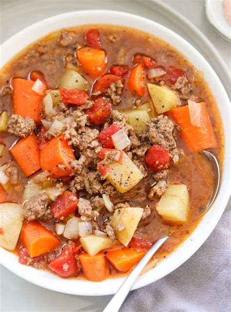 Poor Man's Stew (Hamburger Stew) - Slow Cooker or Instant Pot - Cook At ...