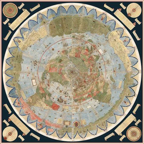 The Largest Early World Map is Unveiled For the First Time — LONG NOW IDEAS