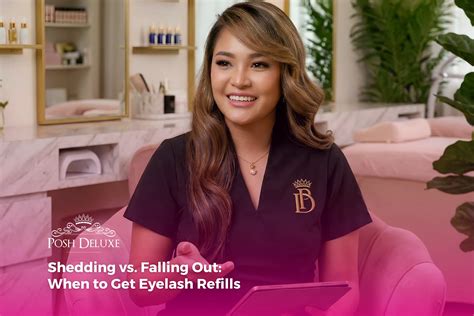 Shedding vs. Falling Out: When to Get Eyelash Refills - Posh Deluxe Salon