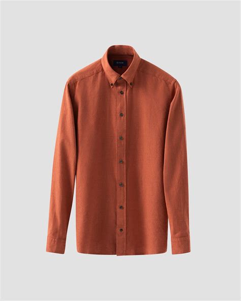 Red Flannel Shirt - Eton