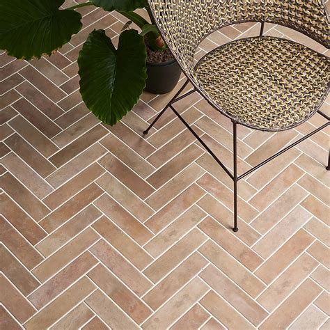 Ca’Pietra Amalfi Cotto Tan Matt Terracotta effect Porcelain Indoor ...