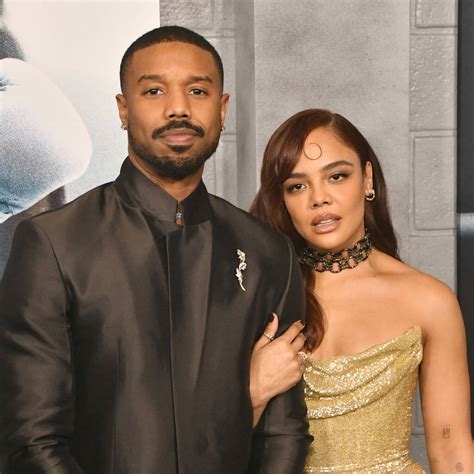 Michael B. Jordan and Tessa Thompson went to couples therapy as Creed ...