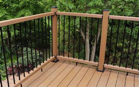 Composite Deck Railing Installation