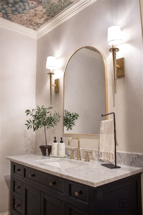 Transitional Decor | Powder room decor, Transitional powder room ...