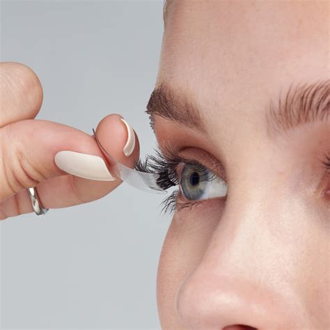 imPRESS Falsies easy tab Self Adhesive Eyelashes- Authentic Natural ...