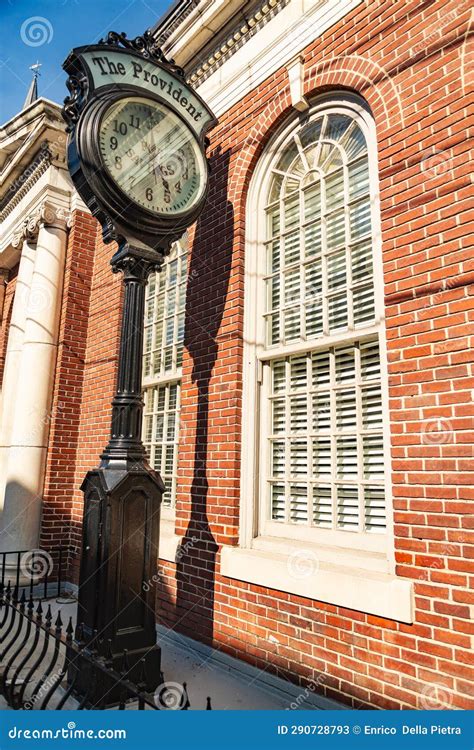 The Historical Mill in Amesbury MA, with His Clock at the Provident ...