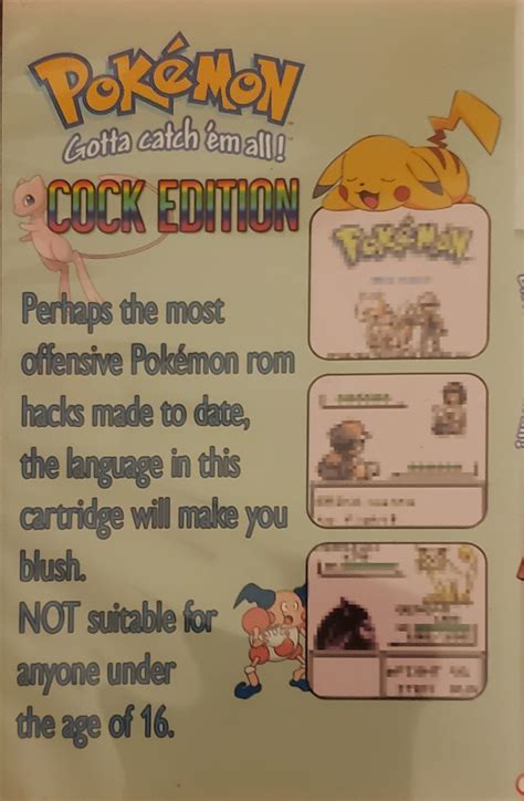 TGDB - Browse - Game - Pokémon: Cock Edition