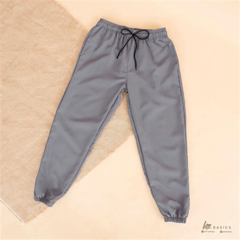 HTP GREY/gray jogger pants, Women's Fashion, Bottoms, Other Bottoms on ...