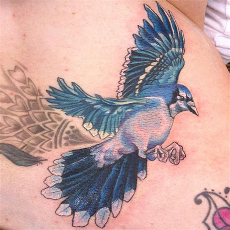 Blue Jay Bird Tattoo - Printable Calendars AT A GLANCE