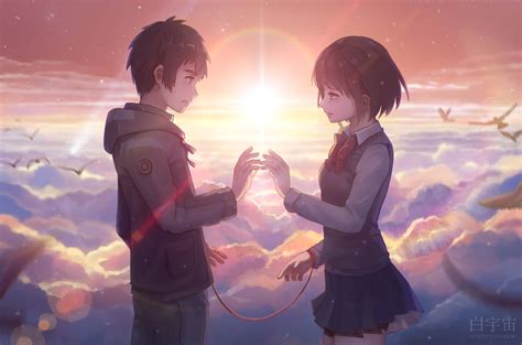 [600+] Anime Couple Wallpapers | Wallpapers.com