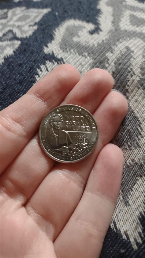2022 Nina Otero-Warren quarter. I'm new to coin collecting but a quick ...