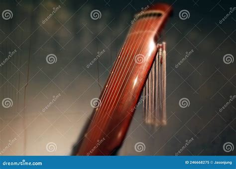 Ancient Chinese Music Instrument Guqin Stock Image - Image of heritage ...