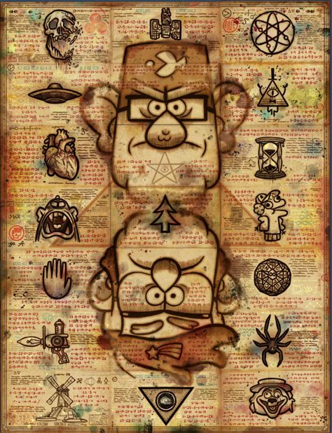 Gravity Falls Decoder Sheet