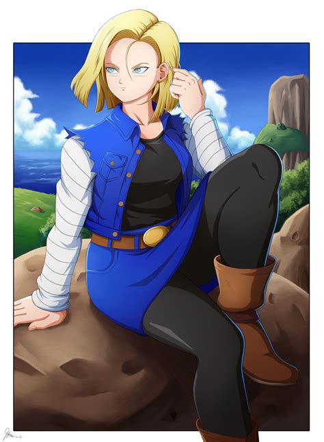 ArtStation - Android 18