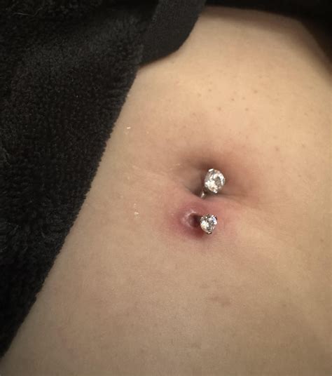 Infected? Torn? Belly Piercing : r/piercing